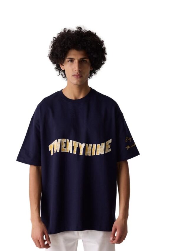 WOBBLE NAVY BLUE TSHIRT
