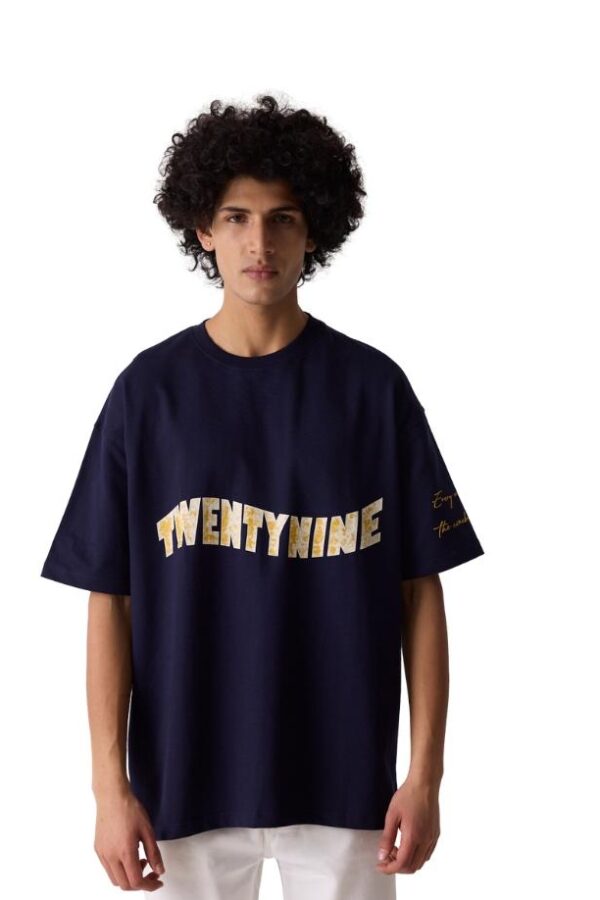 WOBBLE NAVY BLUE TSHIRT