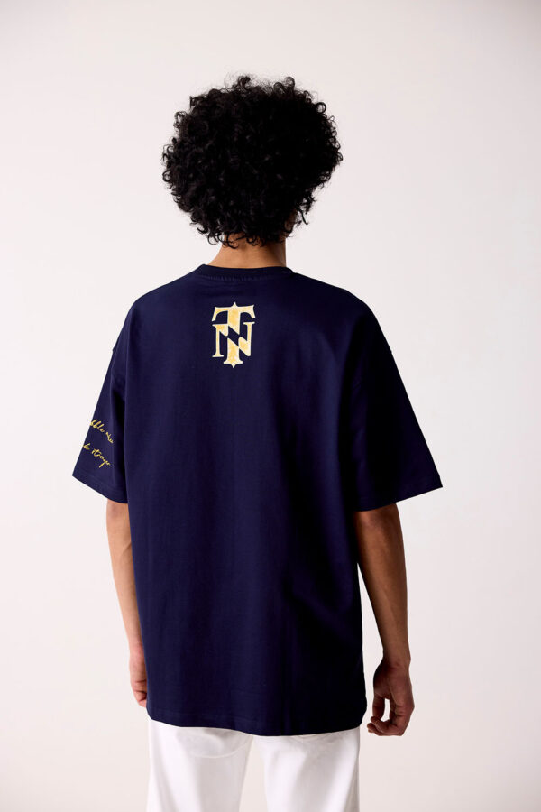 WOBBLE NAVY BLUE TSHIRT