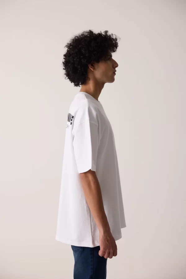 WHITE BASIC TSHIRT - Image 5