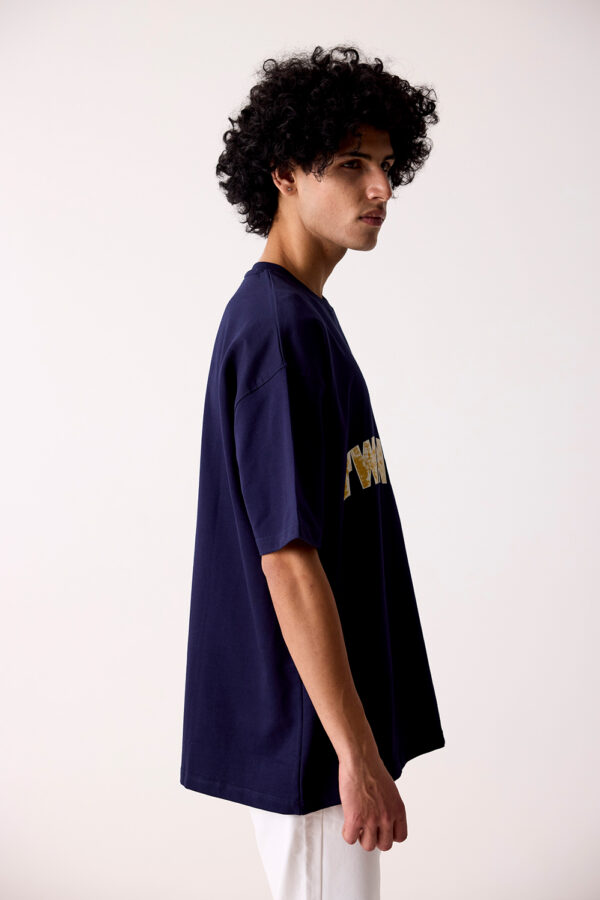 WOBBLE NAVY BLUE TSHIRT