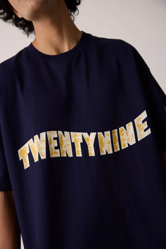 WOBBLE NAVY BLUE TSHIRT