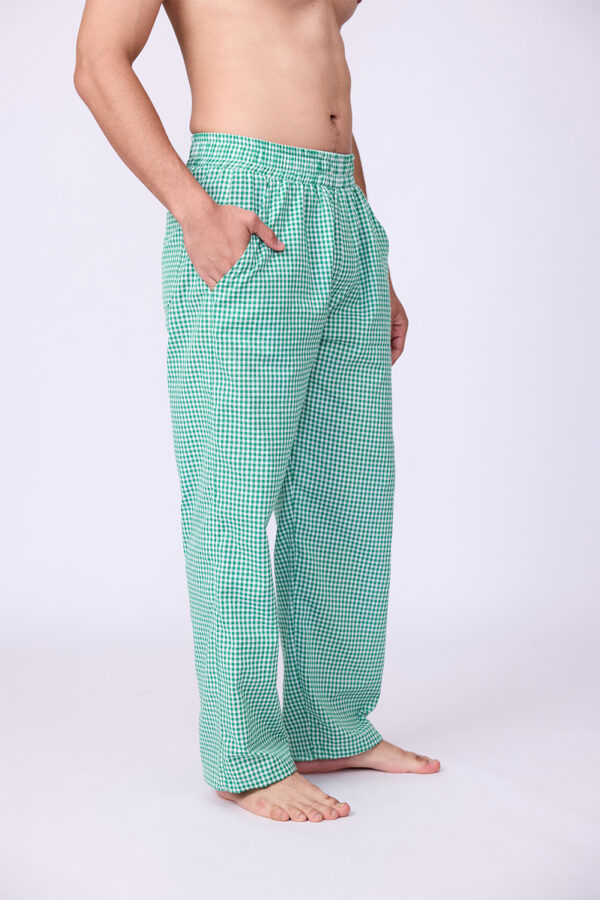 GREEN CHECKS PANTS