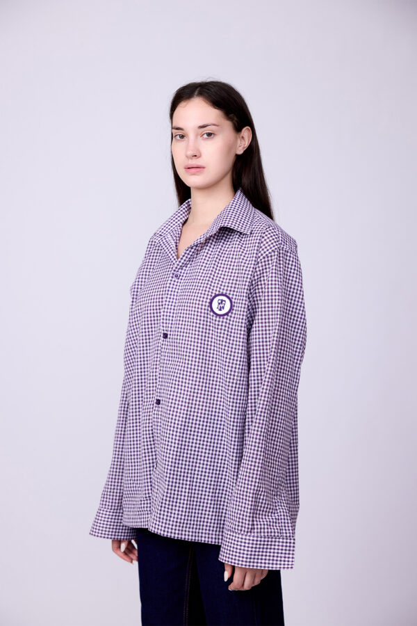 PURPLE CHECKS SHIRT