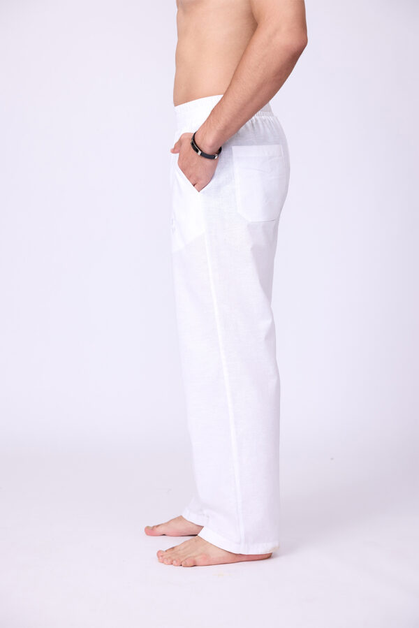 WHITE LINEN PANTS - Image 6