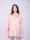 PEACH LINEN SHIRT