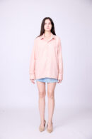 PEACH LINEN SHIRT