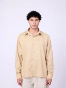BEIGE LINEN SHIRT
