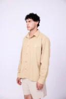 BEIGE LINEN SHIRT