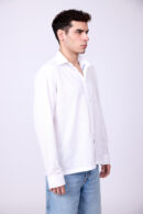 WHITE LINEN SHIRT