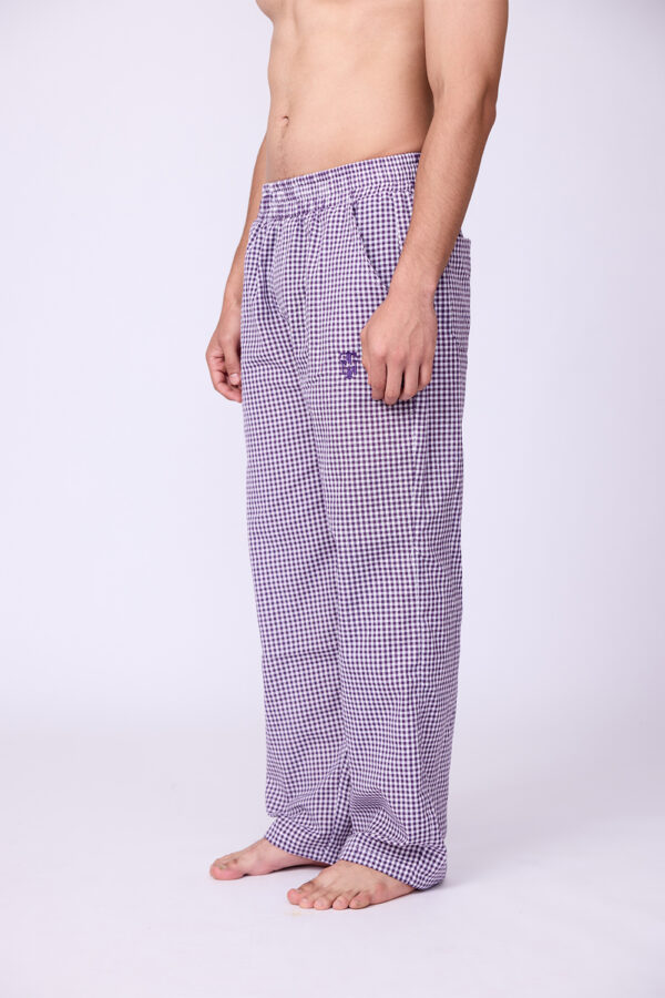PURPLE CHECKS PANTS