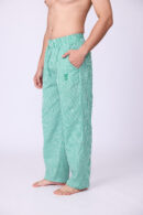 GREEN CHECKS PANTS