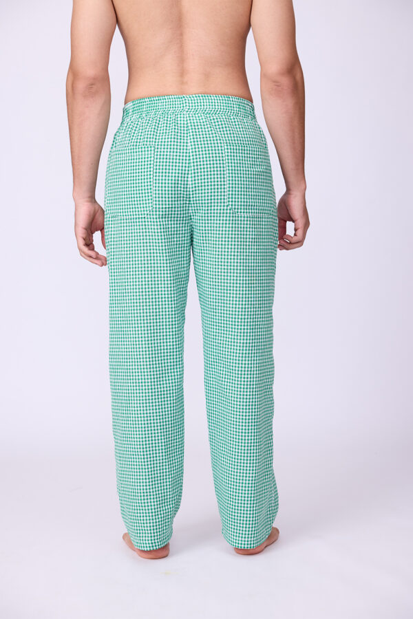 GREEN CHECKS PANTS