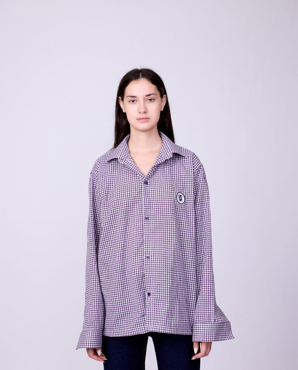 PURPLE CHECKS SHIRT