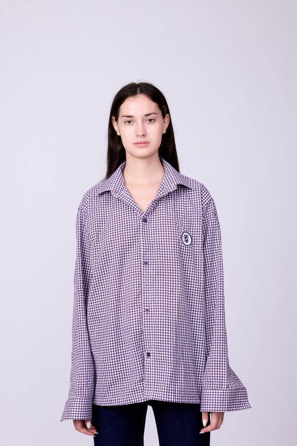 PURPLE CHECKS SHIRT